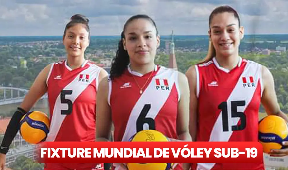 La selección peruana de vóley sub-19 disputará 5 encuentros en la fase de grupos. Foto: composición GLR La selección peruana de vóley sub-19 disputará 5 encuentros en la fase de grupos. Foto: composición GLR