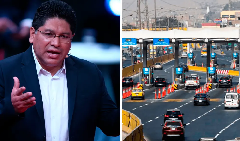 Rafael López Aliaga había asegurado que el 29 de julio se iba a suspender los peajes administrados por Rutas de Lima; sin embargo, esto no sucedió. Foto: composición LR / Andina / archivo LR. Video: Canal N Rafael López Aliaga había asegurado que el 29 de julio se iba a suspender los peajes administrados por Rutas de Lima; sin embargo, esto no sucedió. Foto: composición LR / Andina / archivo LR. Video: Canal N