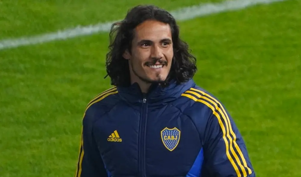 Edinson Cavani jugará por primera vez en el fútbol argentino. Foto: Diario Olé