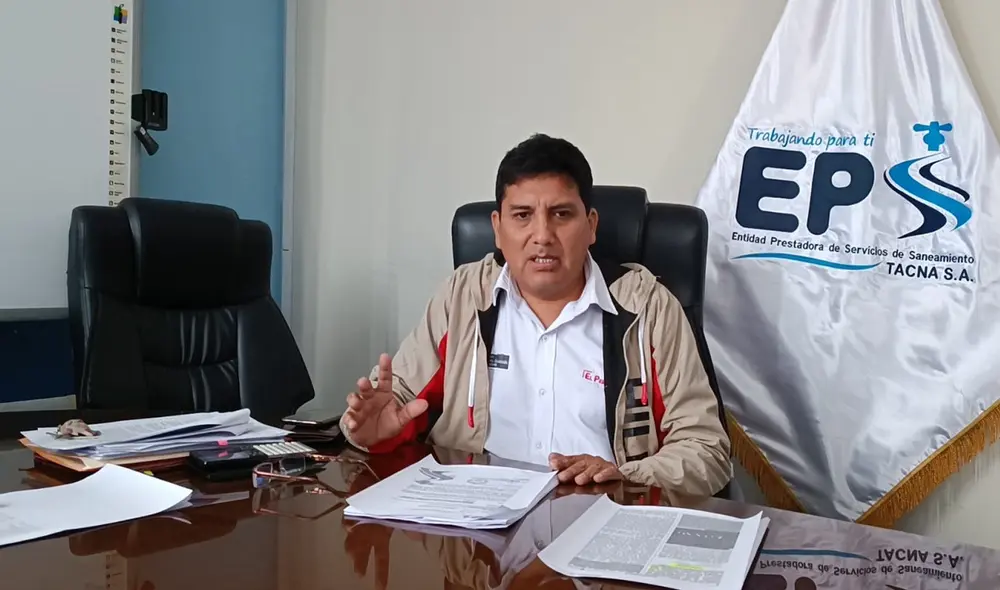 Gerente anuncia acciones ante déficit de agua. Foto: Liz Ferrer LR