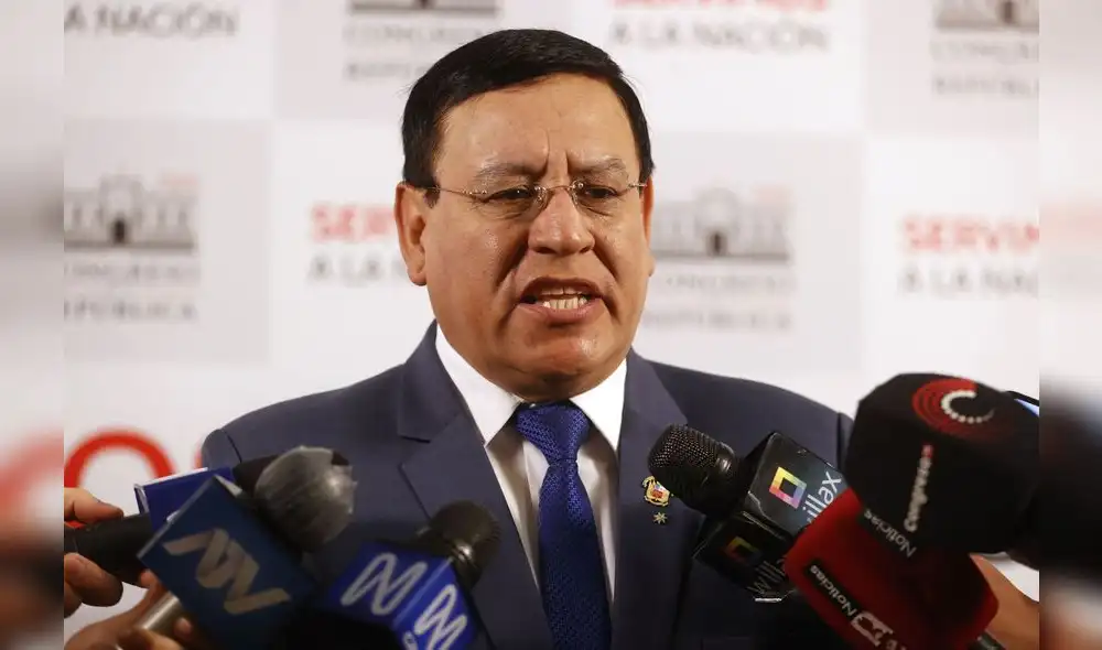 Soto Reyes denuncia que cuestionamientos en su contra buscan perjudicar la repartición de comisiones ordinarias entre bancadas. Foto: Andina