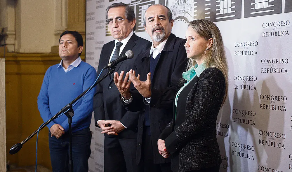 Se defienden. Los excongresistas apristas afirman que se buscaría afectar al APRA y están actuando bajo argumentos políticos. Foto: difusión