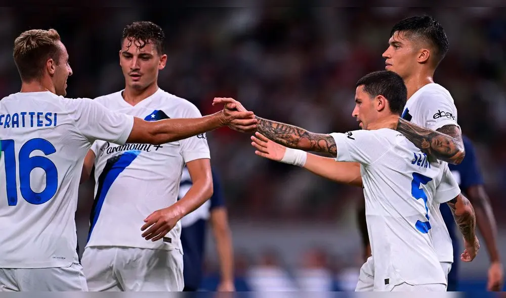 Inter superó a PSG en Japón durante un encuentro amistoso de pretemporada. Foto: Inter Inter superó a PSG en Japón durante un encuentro amistoso de pretemporada. Foto: Inter