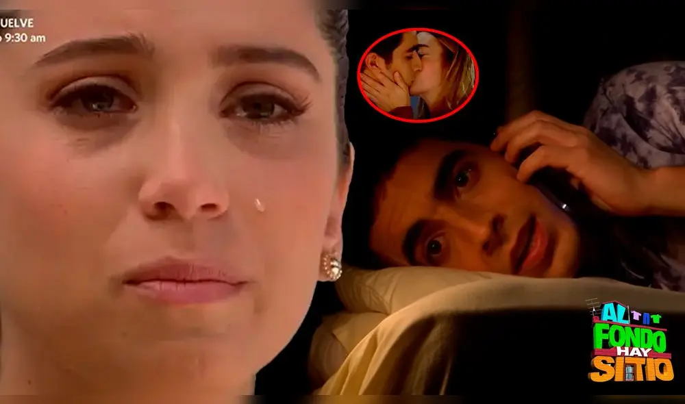 Beso de Laia y Jimmy podría dejar graves consecuencias en 'Al fondo hay sitio'. Foto: composición LR/América TV