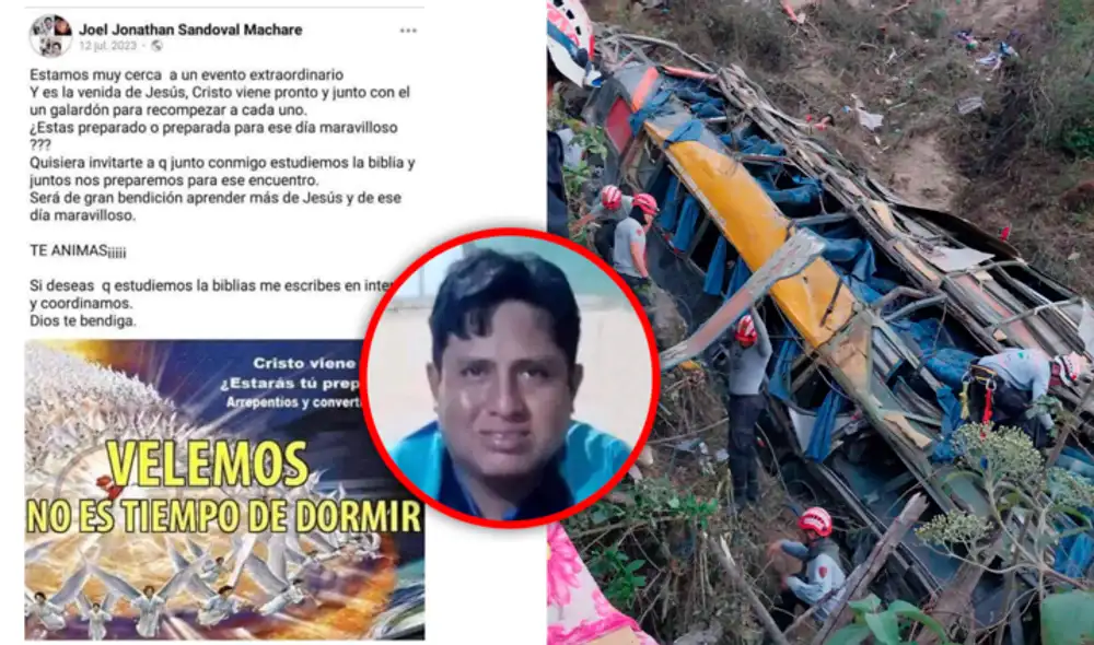 Víctima de accidente pidió a sus seguidores unirse a la evangelizacón. Foto: Composición LR