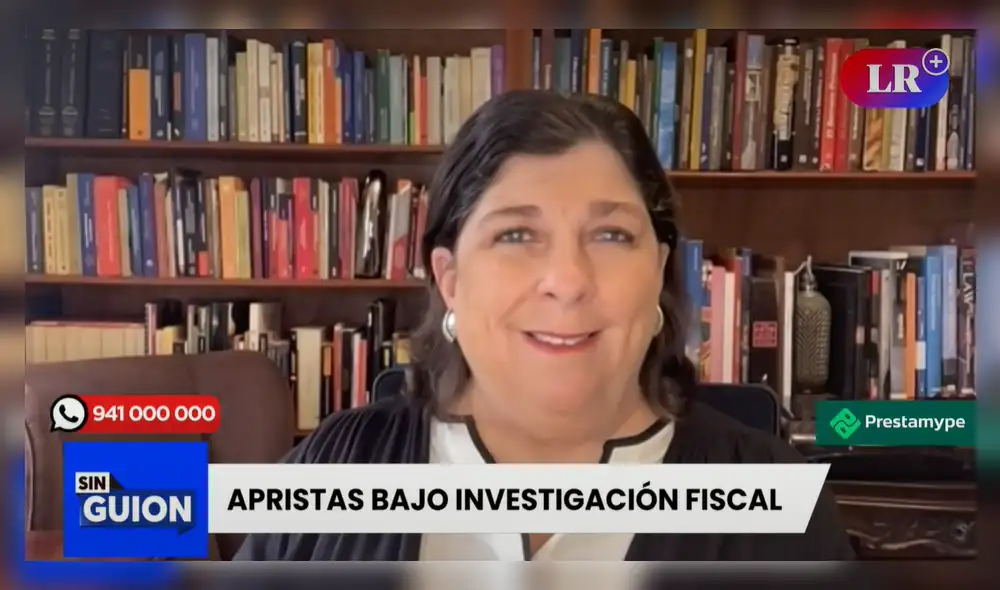 Rosa María Palacios en 'Sin guion'. Foto: captura de LR+