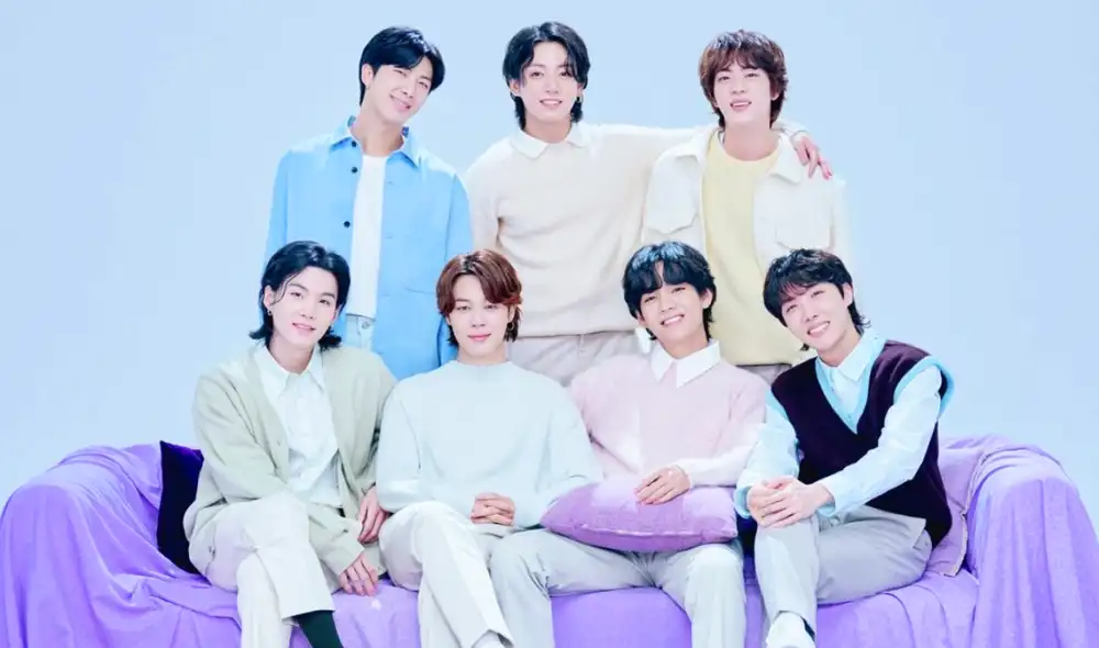 BTS está integrado por RM, Jungkook, Jin, Suga, Jimin, V y Taehyung. Foto: Hybe