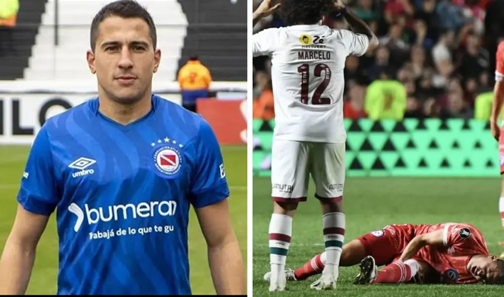 Luciano Sánchez llevaba 21 partidos este año hasta la desafortunada lesión que le causó Marcelo. Foto: composición LR/captura/ESPN Luciano Sánchez llevaba 21 partidos este año hasta la desafortunada lesión que le causó Marcelo. Foto: composición LR/captura/ESPN