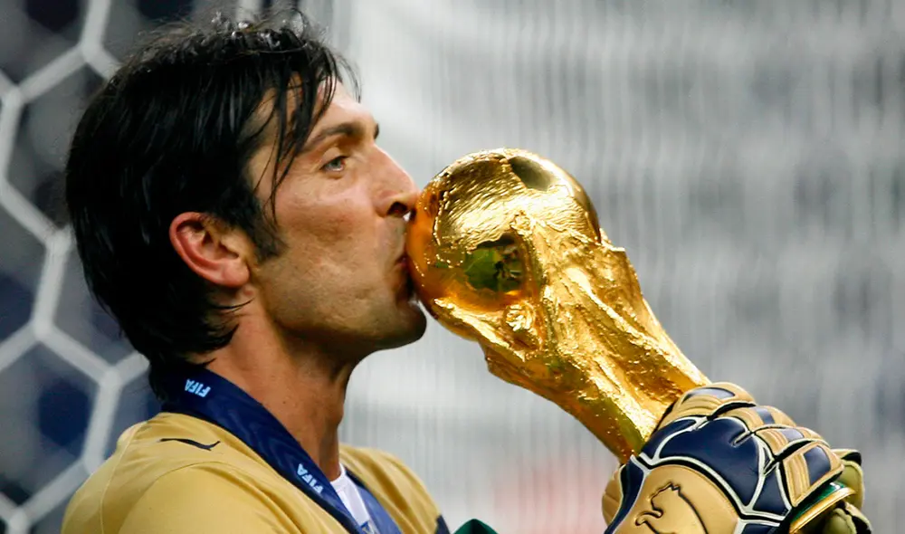 Gianluigi Buffon jugó 5 mundiales con la selección italiana. Foto: EFE | Video: Gianluigi Buffon/Twitter Gianluigi Buffon jugó 5 mundiales con la selección italiana. Foto: EFE | Video: Gianluigi Buffon/Twitter