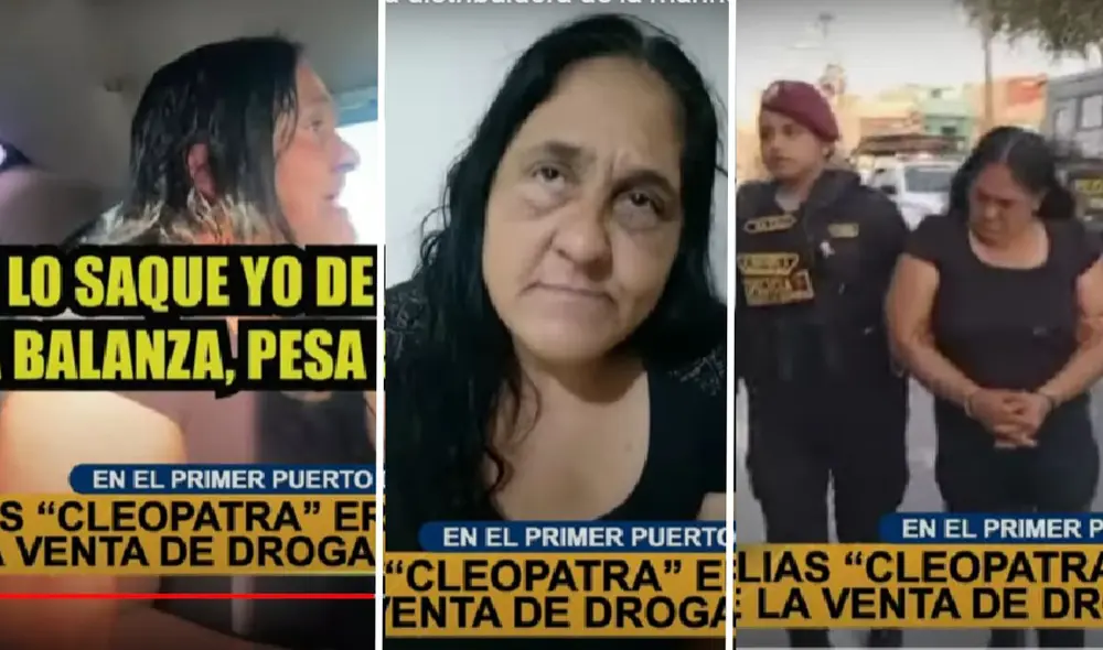 La traficante fue capturada con 1 kilo de marihuana en su poder. Foto: composición LR/Panamericana La traficante fue capturada con 1 kilo de marihuana en su poder. Foto: composición LR/Panamericana