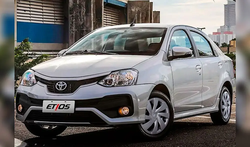 El Toyota Etios es uno de los sedanes más vendidos en Perú. Foto: Toyota