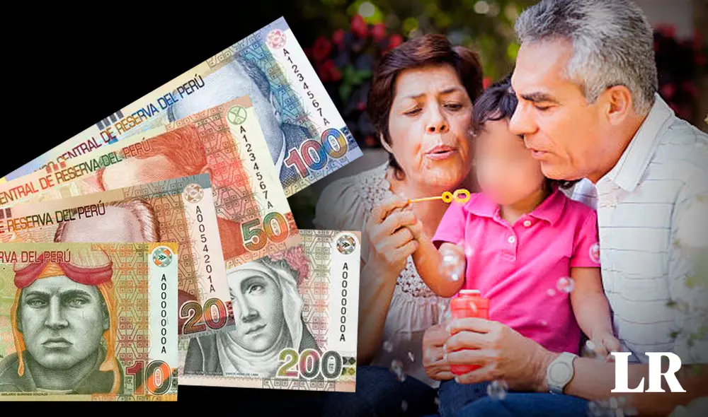 Solo en un caso excepcional los abuelos y otros familiares pueden pasar la pensión alimenticia a los menores. Foto: composición LR/Freepng/Barrons