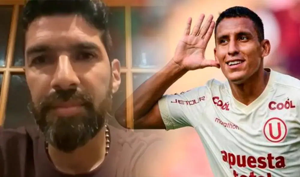 Sebastián Abreu llegó al país esta temporada para dirigir a la Universidad César Vallejo de Trujillo. Foto: composición LR/Twitter/L1 Radio/Universitario de Deportes - Video: L1Radio