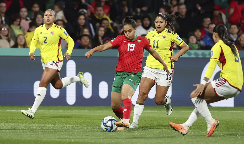 Marruecos y Colombia pasaron a octavos de final del Mundial Femenino 2023. Foto: AFP. Marruecos y Colombia pasaron a octavos de final del Mundial Femenino 2023. Foto: AFP.