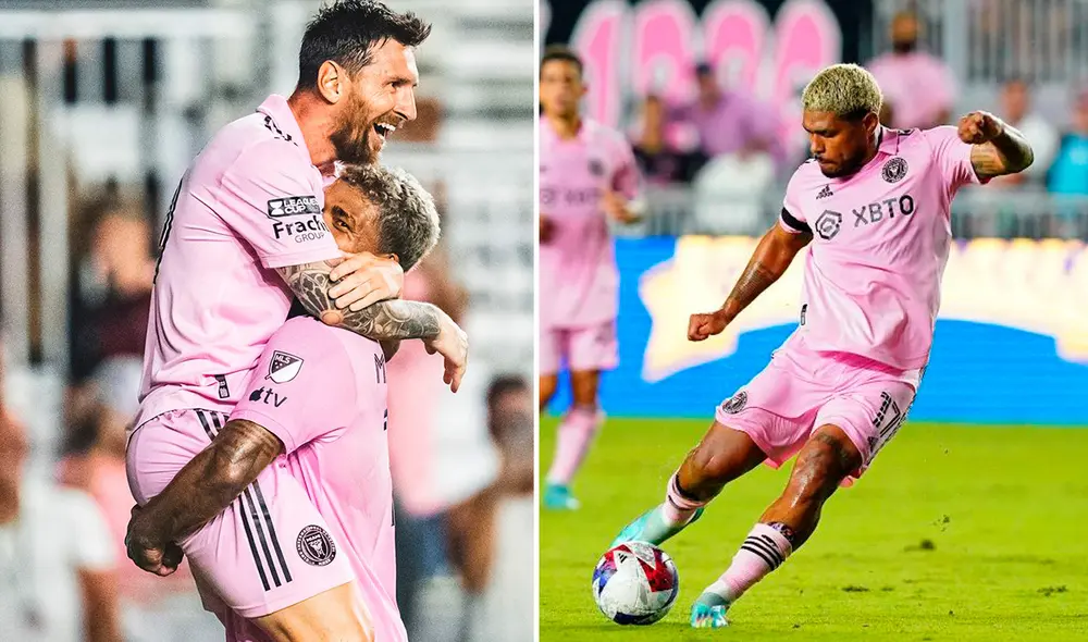 Josef Martínez es uno de los futbolistas que más comparte con Lionel Messi en Inter Miami. Foto: composición GLR/Inter Miami