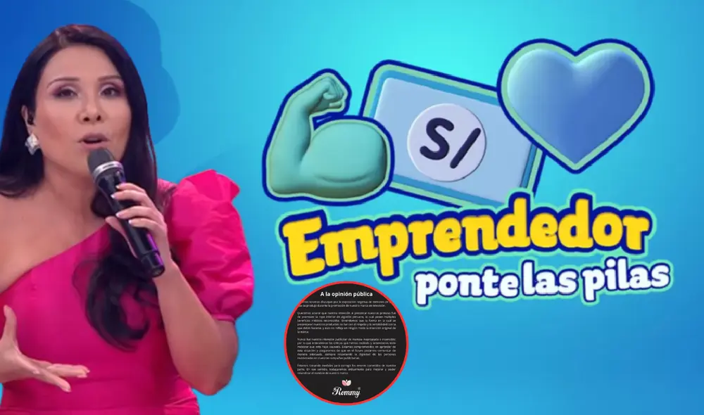 Empresa a cargo desfile se manifiesta tras exposición de menores de edad en espacio de TV ‘Emprendedor ponte las pilas’. Foto: Composición LR/Emprendedor ponte las pilas/RommyLencería/Instagram