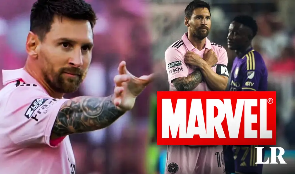 Lionel Messi y sus particulares celebraciones como Thor y Black Panther en los Estados Unidos. Foto: composición de Fabrizio Oviedo / LR