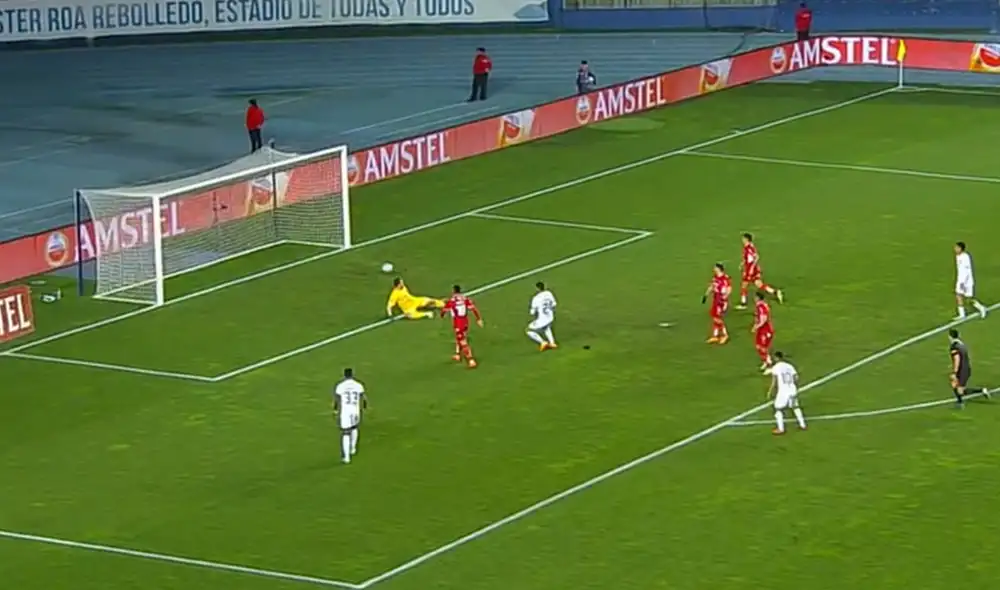 Paolo Guerrero sumó su primer gol oficial con LDU. Foto y video: DSports