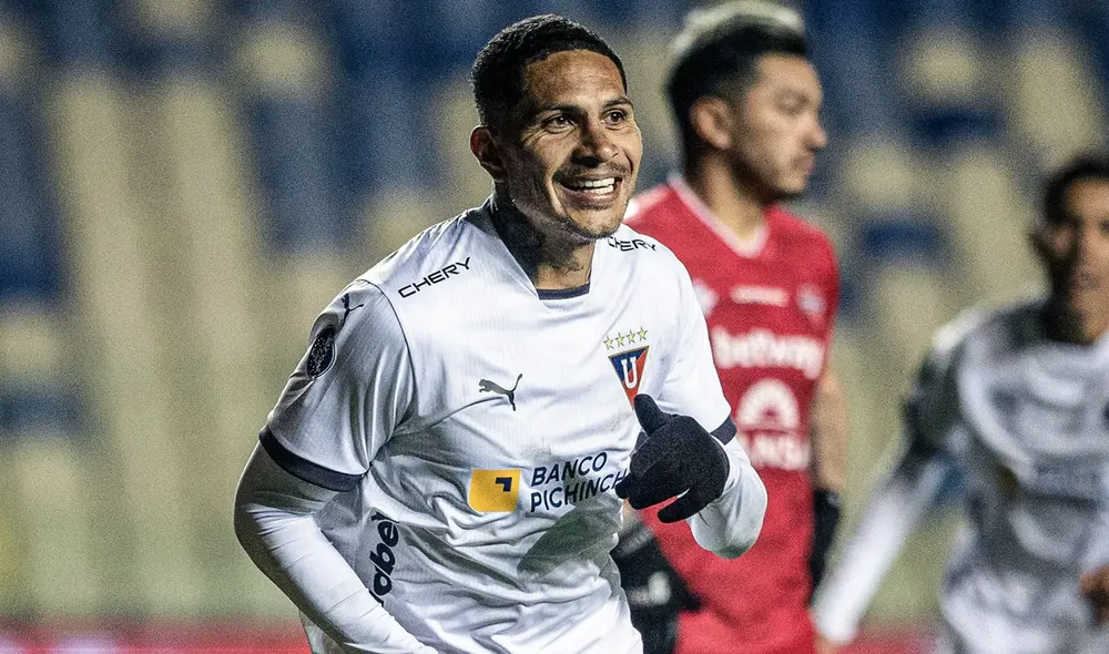 Paolo Guerrero tuvo un debut soñado con LDU de Quito en Copa Sudamericana. Foto: CONMEBOL Paolo Guerrero tuvo un debut soñado con LDU de Quito en Copa Sudamericana. Foto: CONMEBOL