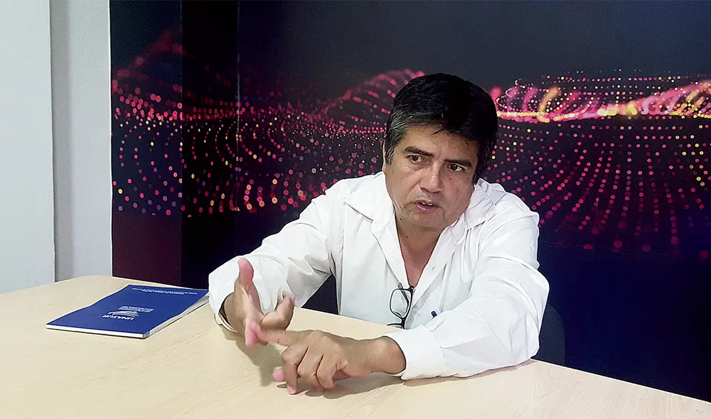 Debilidad. Partidos ahora son empresas, dice Percy Paredes. Foto: difusión Debilidad. Partidos ahora son empresas, dice Percy Paredes. Foto: difusión