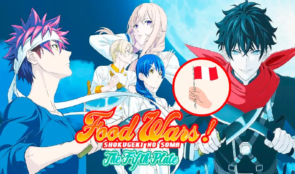La gastronomía peruana estuvo presente en el anime 'Shokugeki no Sōma'. Foto: composición LR/J.C. Staff La gastronomía peruana estuvo presente en el anime 'Shokugeki no Sōma'. Foto: composición LR/J.C. Staff