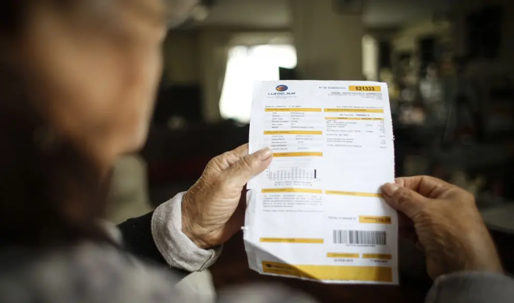 El consumo de luz cambia según el consumo de cada hogar. Foto: Andina El consumo de luz cambia según el consumo de cada hogar. Foto: Andina