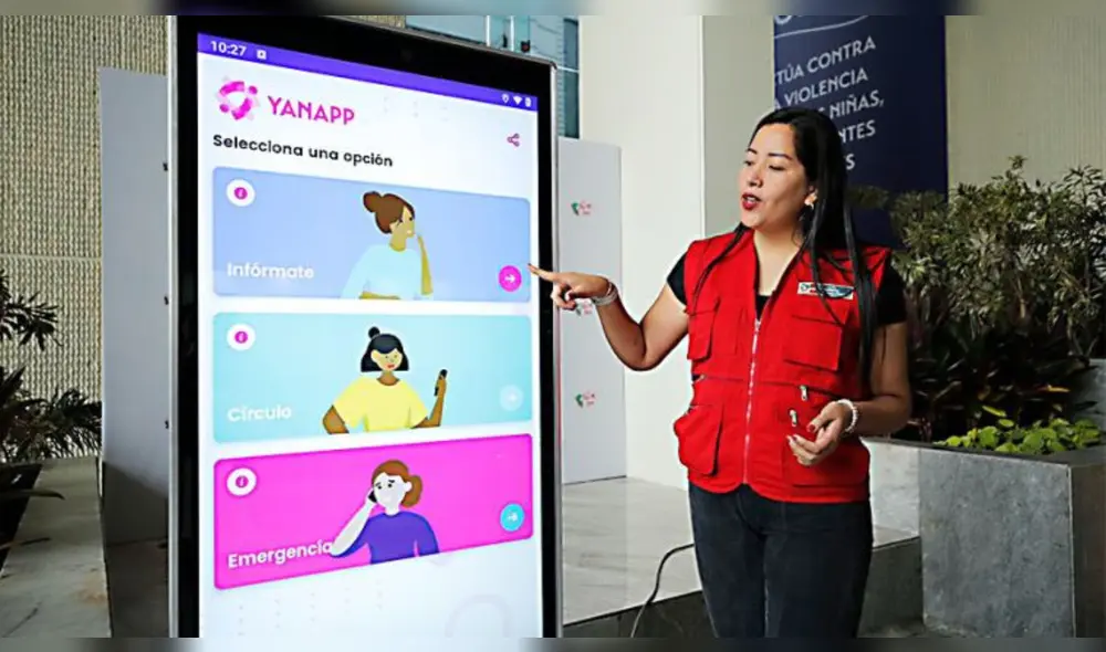 Ministerio de la Mujer y Poblaciones Vulnerables presentó el aplicativo Yanapp , una herramienta gratuita para reportar casos de violencia de género. Foto: El Peruano