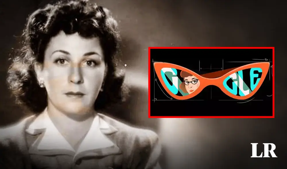 Altina Schinasi: La diseñadora cuyo ingenio transformó el mundo de las gafas y fue reconocida con un 'doodle' de Google. Foto: composición LR/VF/Captura de Google