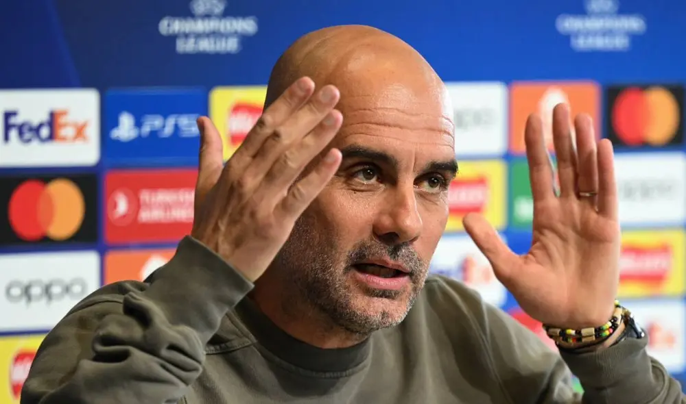 Guardiola 'explotó' ante un posible salida de uno de sus jugadores para que llegue al Barcelona. Foto: Twitter.