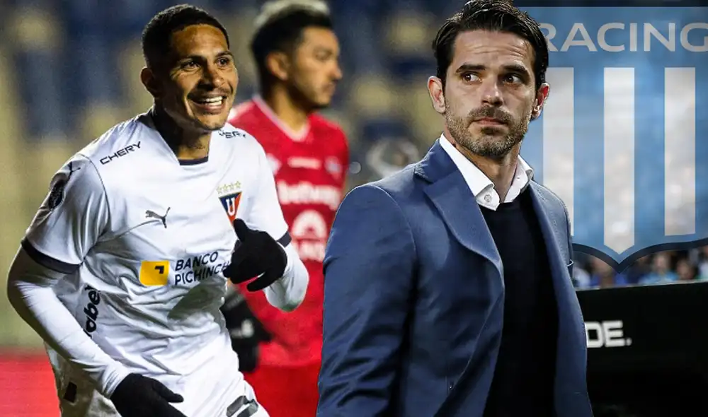 Paolo Guerrero decidió abandonar Racing por la falta de minutos. Foto: composición LR/LDU/Racing