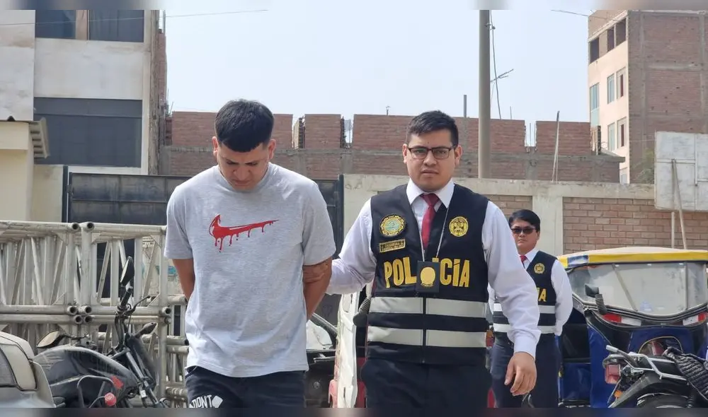 Integrantes de 'Sicarios del mal' fueron detenidos en la Panamericana Norte. Foto: Omar Coca/La República