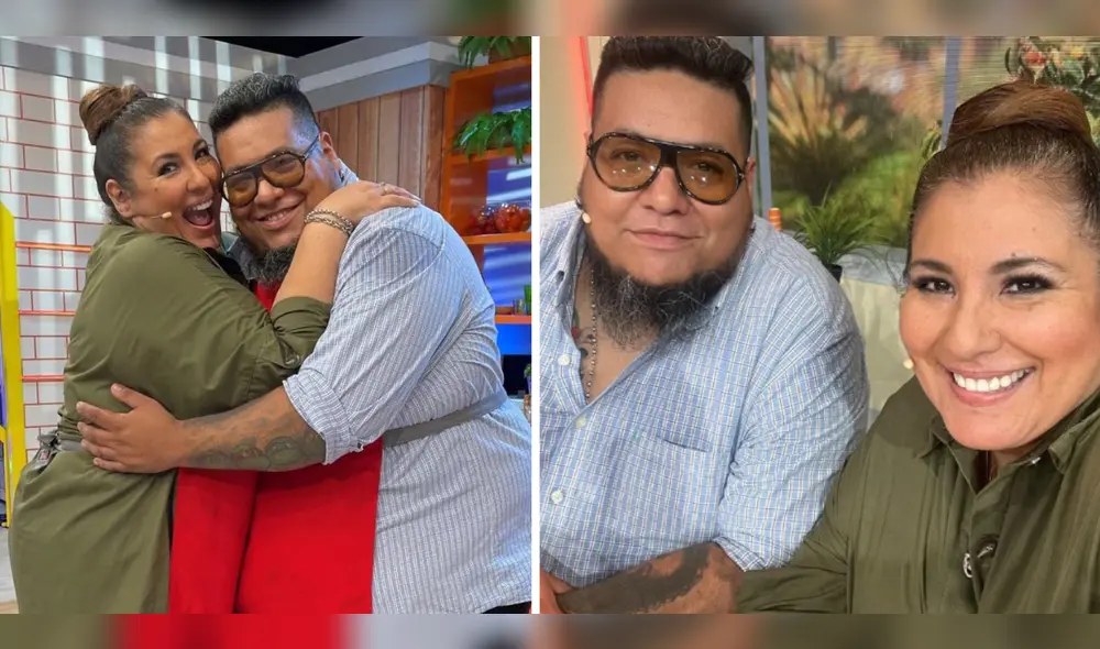 Mónica Torres mantiene una relación estable con el hijo mayor de Eva Ayllón. Foto: composición LR/Mónica Torres/Carlos Ayllón/Instagram