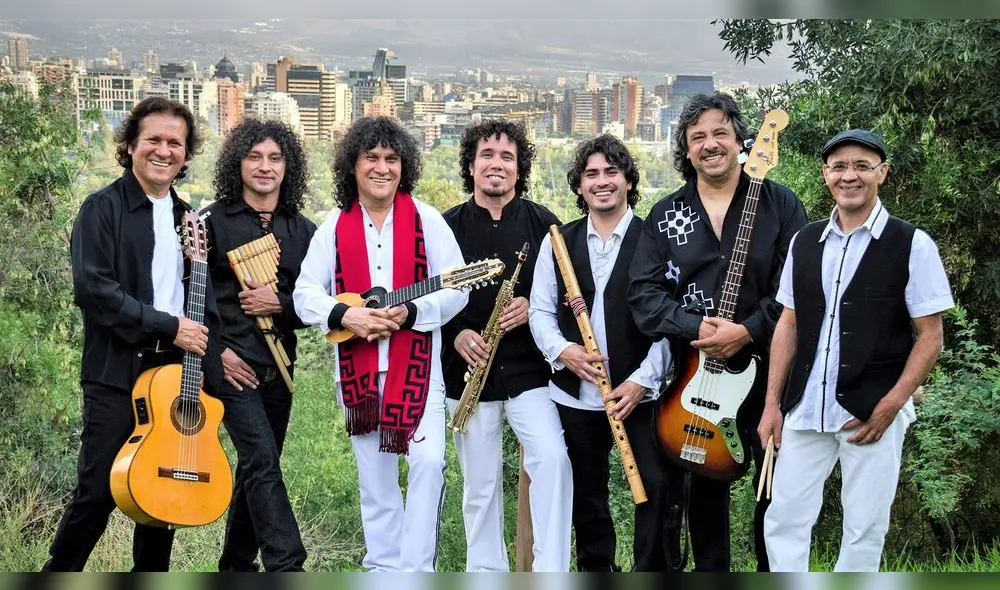 Illapu, grupo chileno de música latinoamericana. Foto: Difusióni.