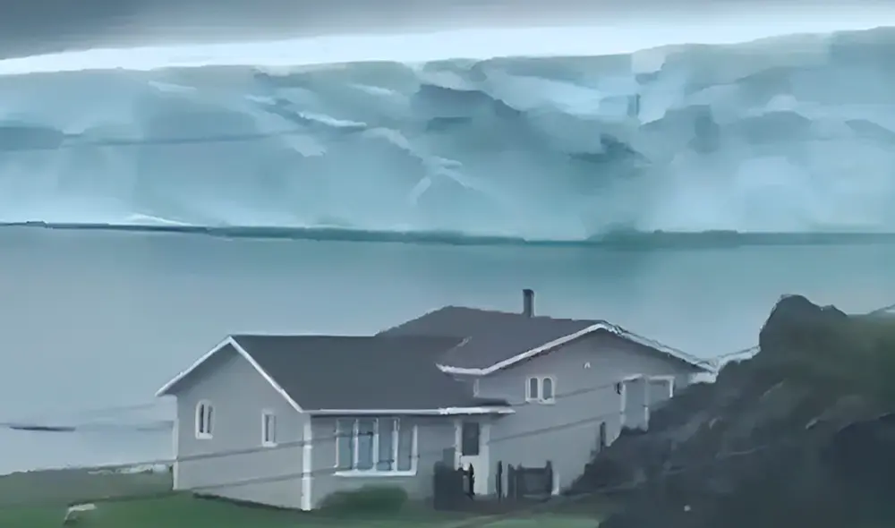 Hasta el momento, no se reportaron mayores inconvenientes con la aparición del iceberg. Foto: El Español - Video: @AlertaCambio/Twitter Hasta el momento, no se reportaron mayores inconvenientes con la aparición del iceberg. Foto: El Español - Video: @AlertaCambio/Twitter