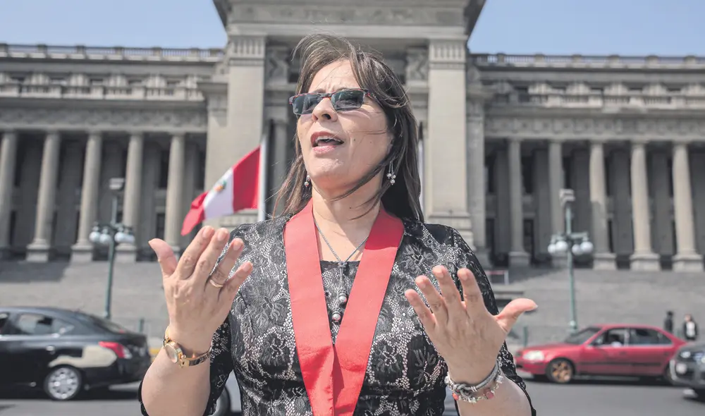 Voz. Cano indica que en el Poder Judicial, pese a los avances, hay un largo camino que recorrer. Foto: John Reyes/La República