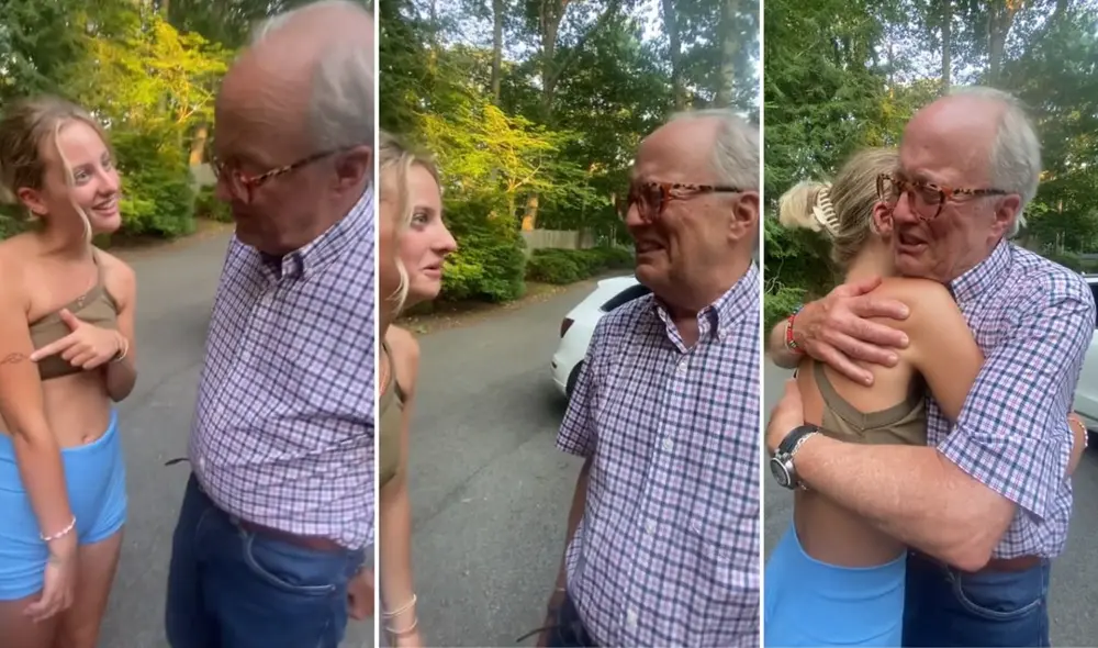 La joven le explica a su padre el significado de su tatuaje. Foto: Tiktok / @isabel.no.uh La joven le explica a su padre el significado de su tatuaje. Foto: Tiktok / @isabel.no.uh