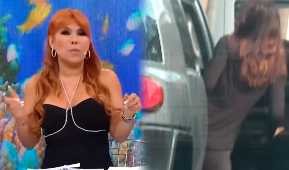 Magaly Medina aseguró que no buscará disminuir el prestigio del término ampay que nació en su programa. Foto: Composición LR / Captura ATV