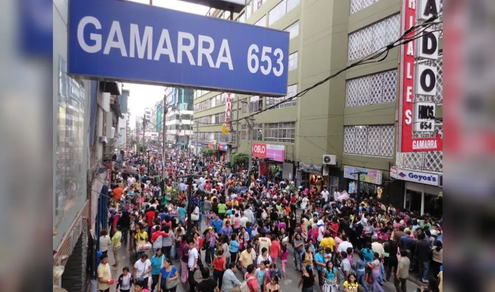 Gamarra ha tenido pérdidas del 40% para la campaña de Fiestas Patrias.  Foto: Andina