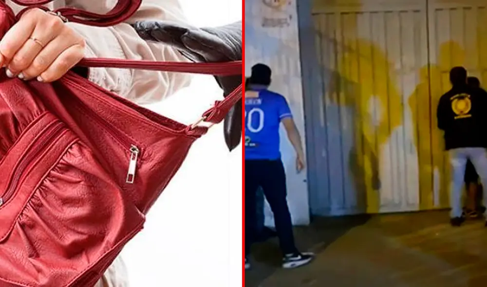 PNP arresta a grupo de raqueteros en Carabayllo. Captura Latina / Composición Jazmin Ceras  / LR - Video: Latina