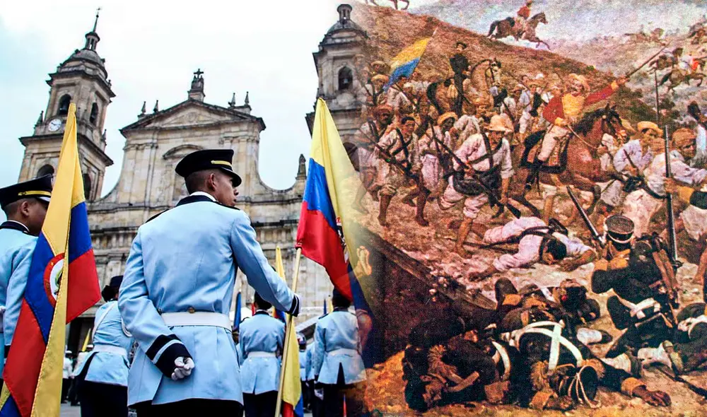 El 7 de agosto de 1819, Bolívar comenzó una campaña que se extendió durante 78 días y culminó con un triunfo en la patalla del puente de Boyacá.Foto: composición LR/AS/Wikipedia El 7 de agosto de 1819, Bolívar comenzó una campaña que se extendió durante 78 días y culminó con un triunfo en la patalla del puente de Boyacá.Foto: composición LR/AS/Wikipedia