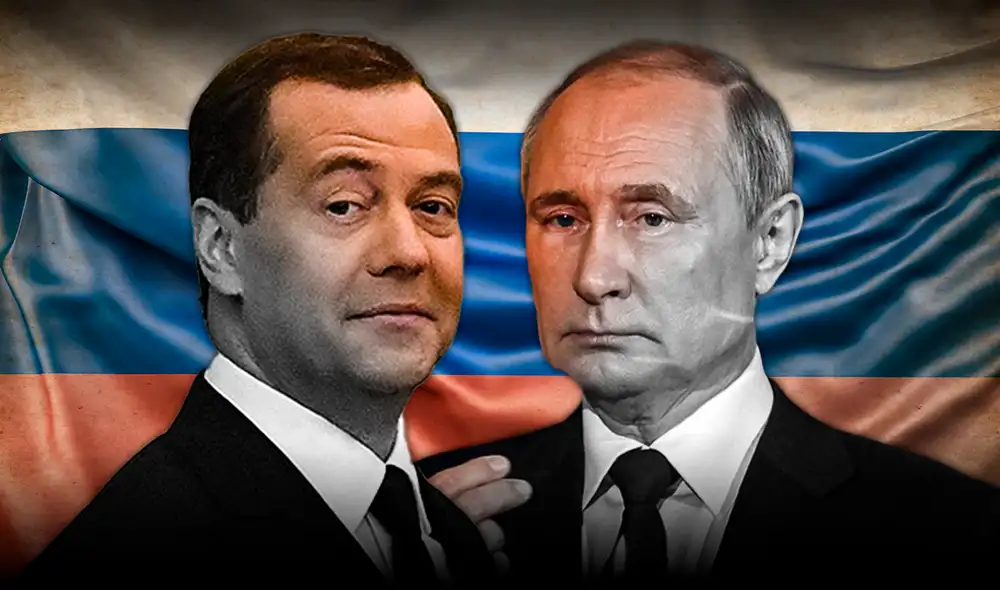 El expresidente de Rusia dijo que cualquier propuesta de paz solo puede ser exitosa si cumplen tres condiciones básicas. Foto: composición LR/EFE/AFP El expresidente de Rusia dijo que cualquier propuesta de paz solo puede ser exitosa si cumplen tres condiciones básicas. Foto: composición LR/EFE/AFP