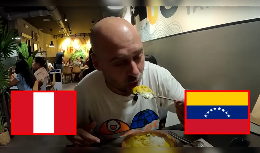 Youtuber español queda maravillado con el sabor peruano. Foto: composición LR/captura Youtube Youtuber español queda maravillado con el sabor peruano. Foto: composición LR/captura Youtube