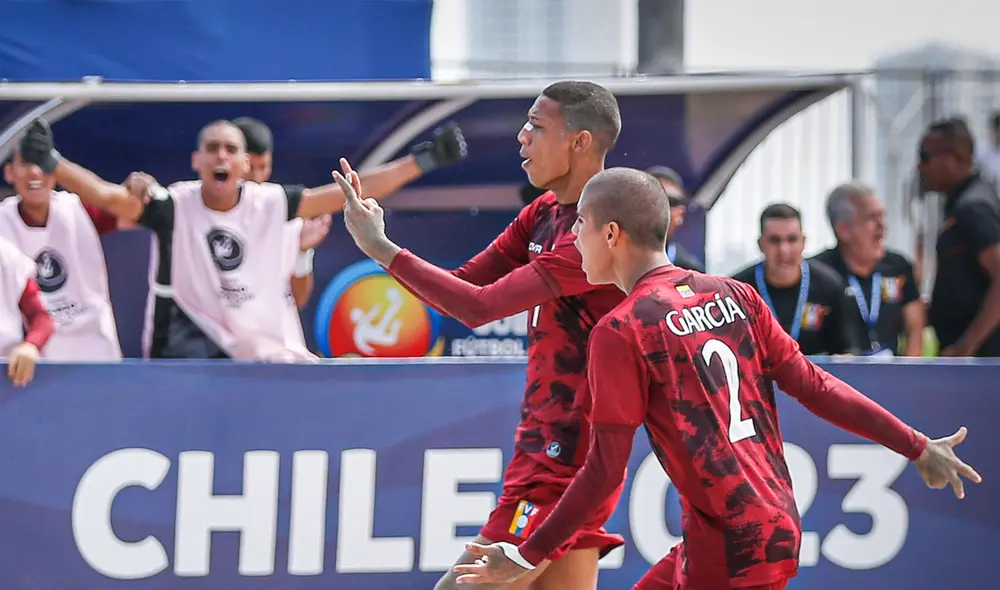 Venezuela se llevó el triunfo ante Argentina en un emocionate encuentro. Foto: CONMEBOL