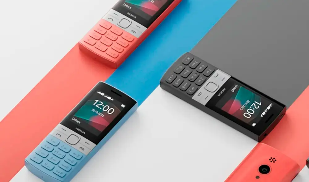 El Nokia 150 también es la versión rediseñada con mejores capacidades. Foto: Nokia