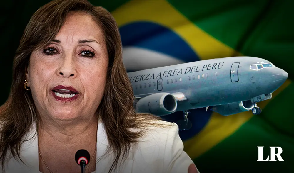 El último jueves, el Congreso autorizó que la jefa de Estado se ausente del país del 7 al 9 de agosto para asistir a Brasil, a un evento organizado por su homólogo Lula da Silva. Foto: composición de Jazmín Ceras/La República