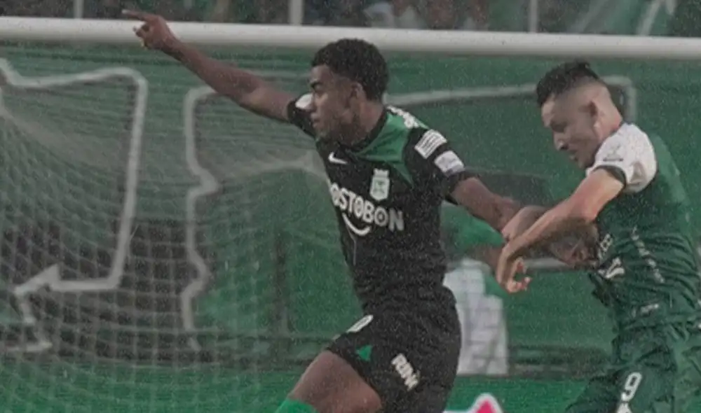 Deportivo Cali jugó casi todo el segundo tiempo con 10 hombres. Foto: Atlético Nacional | Video: Win Sports+ Deportivo Cali jugó casi todo el segundo tiempo con 10 hombres. Foto: Atlético Nacional | Video: Win Sports+