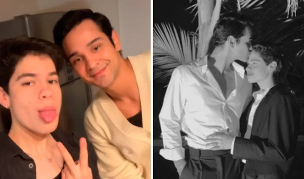 Josi Martínez presentó a su pareja, Román Lardizábal, mediante un video en TikTok. Foto: composición LR/Josi Martínez/Román Lardizábal/TikTok