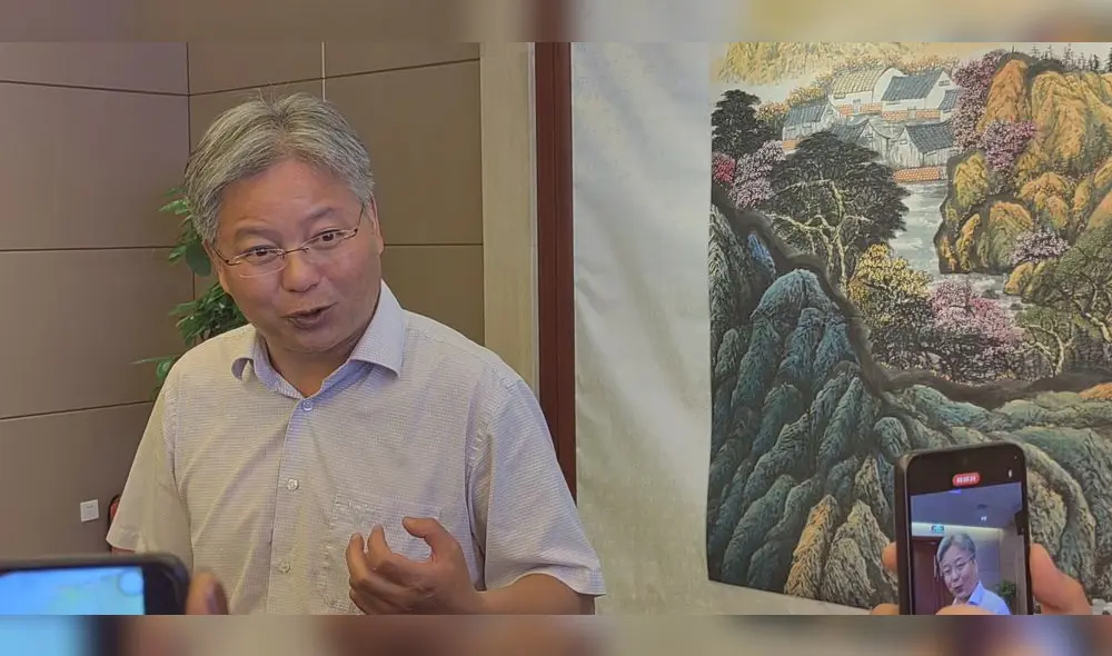 Chang Fuliang, profesor de idioma en la universidad de Estudios Extranjeros de Beijing. Chang Fuliang, profesor de idioma en la universidad de Estudios Extranjeros de Beijing.