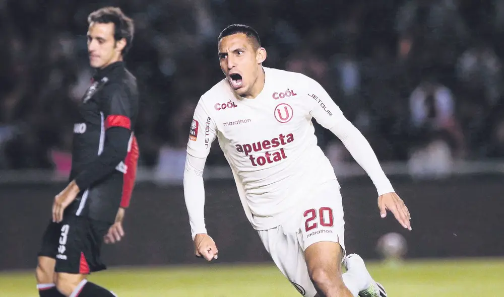 De vuelta. Alex Valera volvió a anotar con Universitario de Deportes después de cuatro partidos (tres por Liga 1 y uno por la Copa Sudamericana). Foto: Rodrigo Talavera/La República