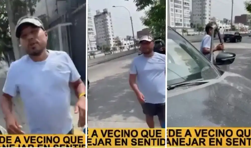 El agresor fue identificado luego de la denuncia en redes sociales. Foto: composición LR/captura de pantalla/Panamericana El agresor fue identificado luego de la denuncia en redes sociales. Foto: composición LR/captura de pantalla/Panamericana
